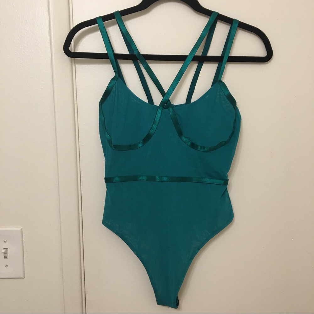 NWOT Dolls Kill Bae Station Sheer Bodysuit